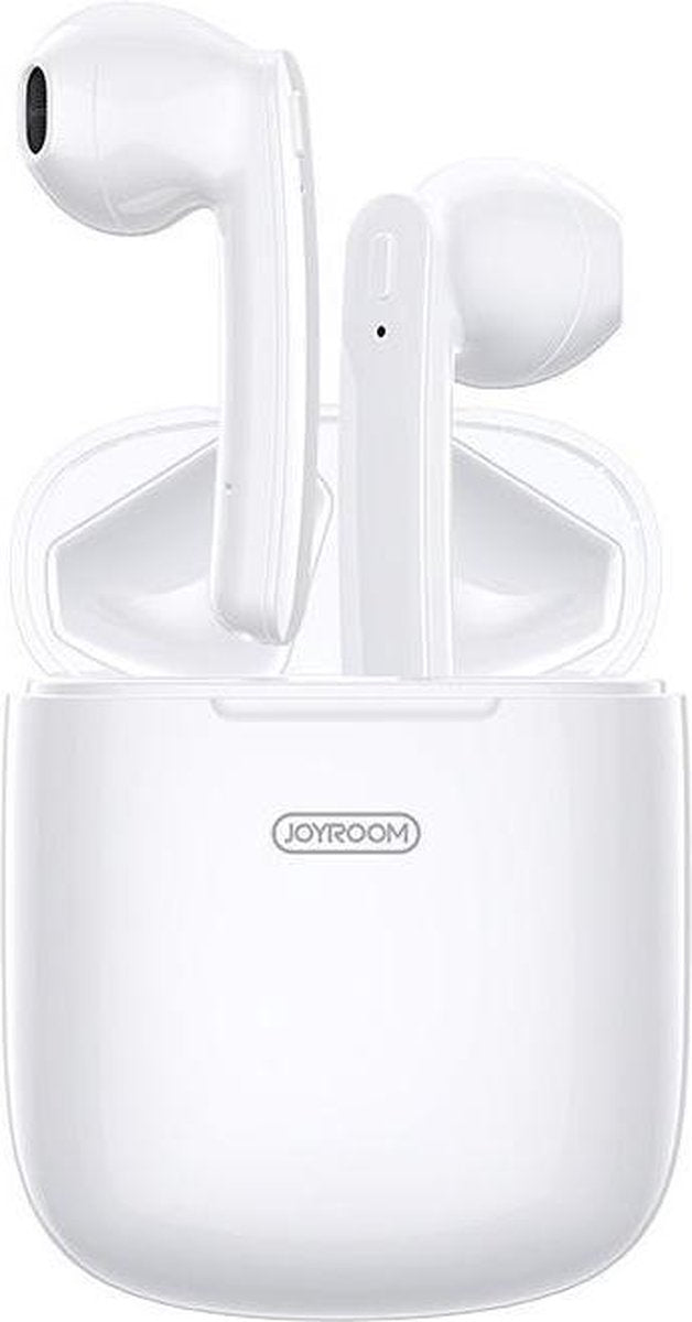 Wireless Bluetooth 5.0 Earbuds met Touch Control Inclusief oplaadbox - JOYROOM JR-T04S TWS voor alle smartphones - Wit