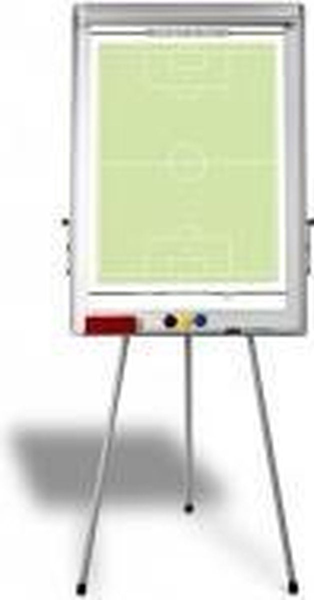 Magnetische Flipover / Flipchart statief met voetbal vellen