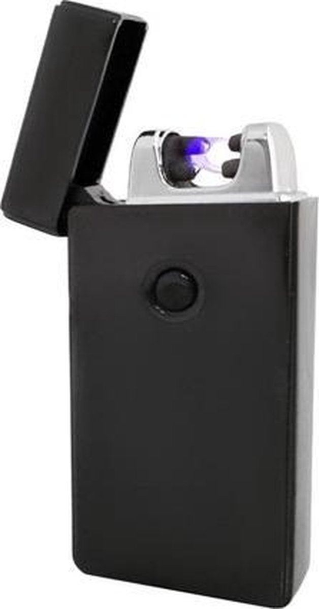 Elektrische Plasma Aansteker USB Oplaadbaar Zwart