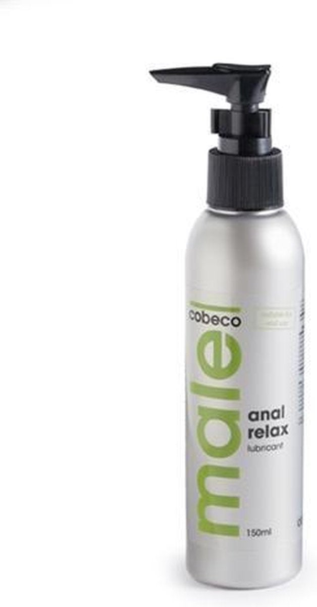MALE Cobeco Glijmiddel Anal Relax 150ml - Drogisterij - Glijmiddel - Transparant - Discreet verpakt en bezorgd