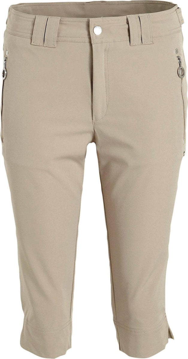 Innala Dames Capri Broek Beige