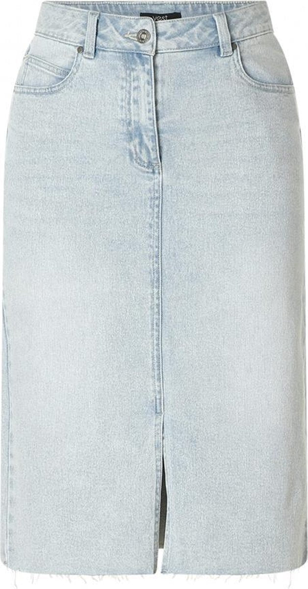 YESTA Jaelynn Rok - Bleach Blue Denim - maat 1(48)
