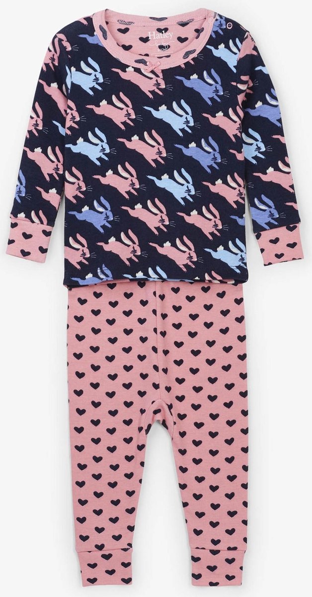 Hatley miejses 2-delige pyjama Sweet Bunnies
