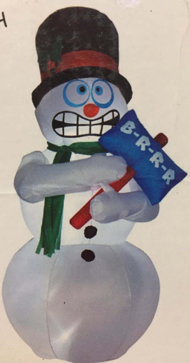 Opblaasbare Sneeuwpop 180cm