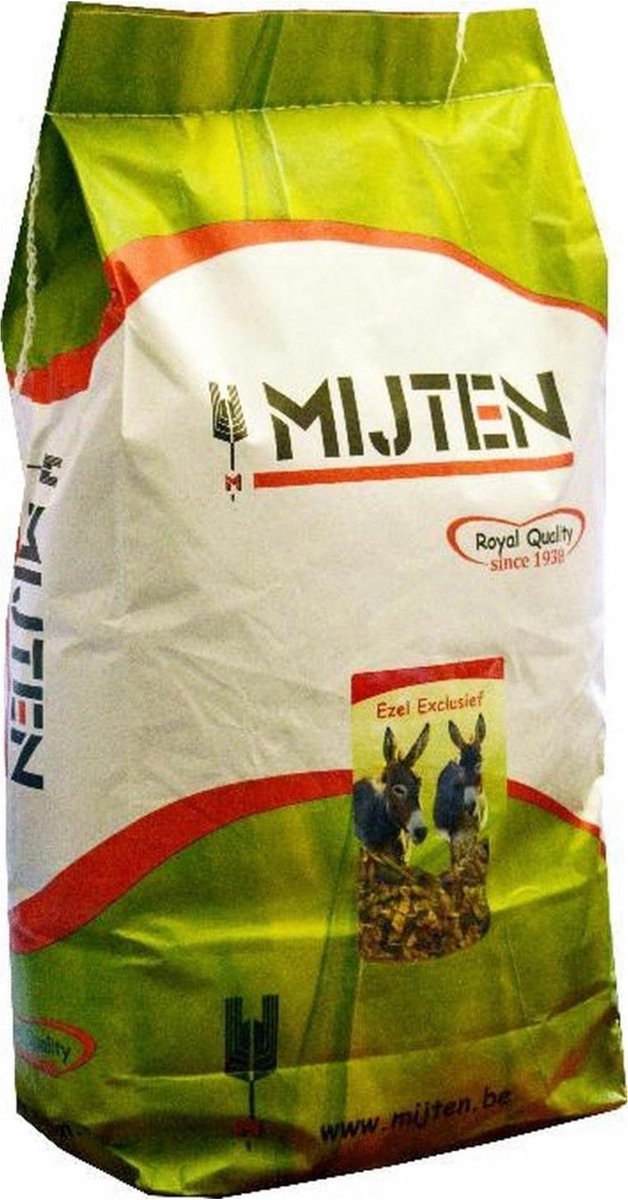 Ezelvoer - Ezel Exclusief - Mijten 12 kg