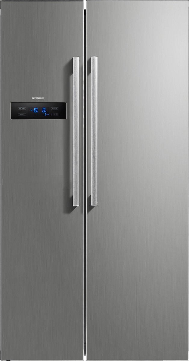 Inventum SKV1784R - Amerikaanse koelkast - RVS