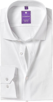 Redmond slim fit overhemd - wit - Strijkvriendelijk - Boordmaat: 43/44