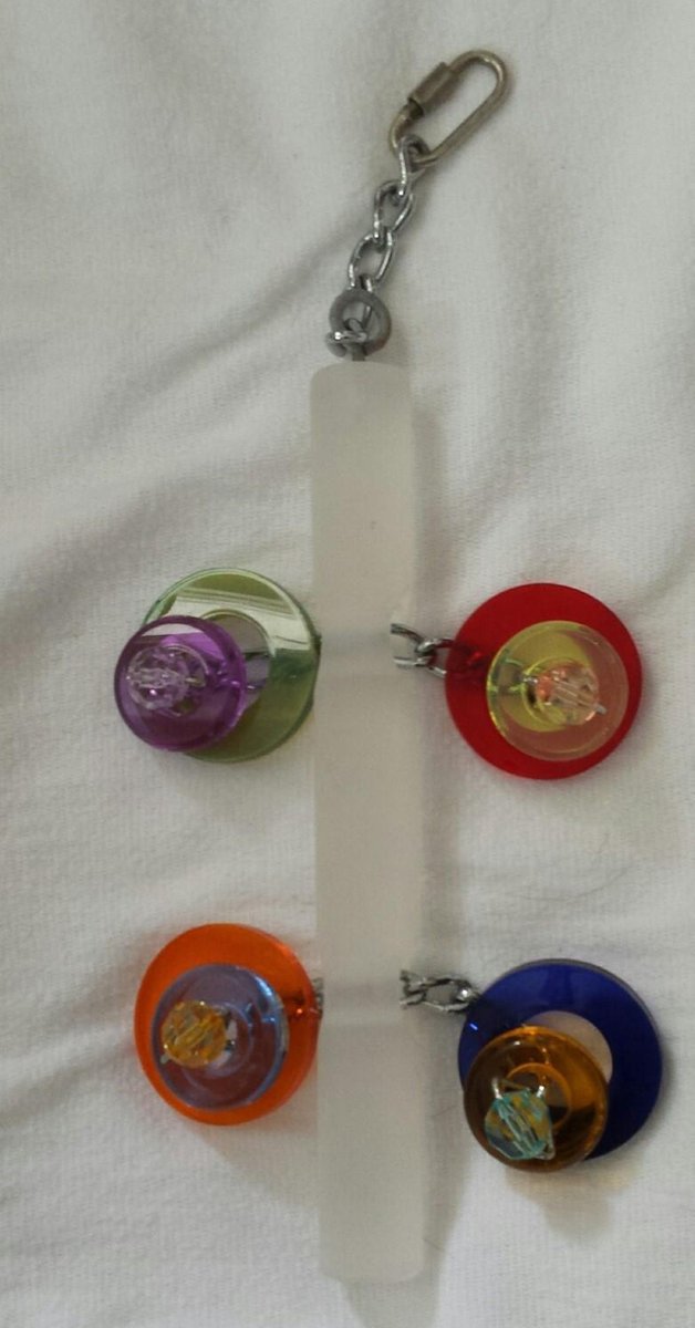 Blok met ketting small