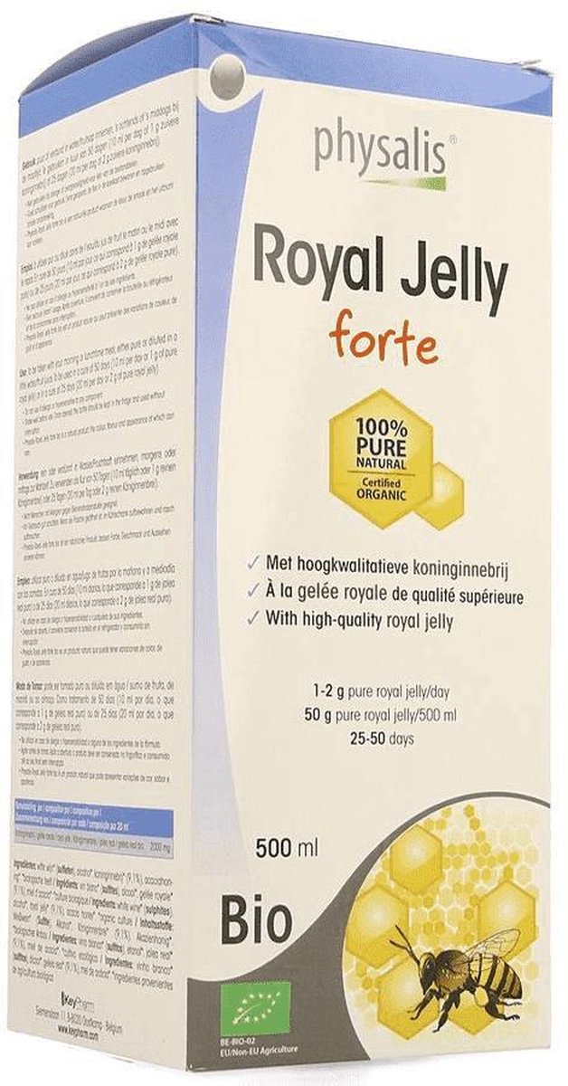 Physalis Vloeibaar Supplementen Royal Jelly Forte