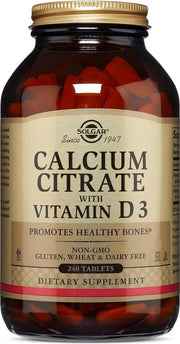 Solgar Vitamins - Calcium Citrate with Vitamin D-3
