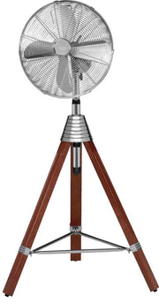 AEG VL5688S - Statiefventilator - Chroom