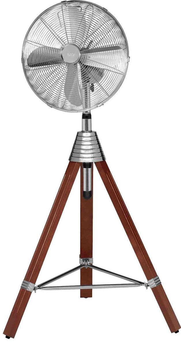 AEG VL5688S - Statiefventilator - Chroom
