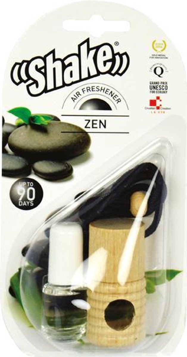 Shake Auto Luchtverfrisser - Autoparfum - Autogeur - Zen