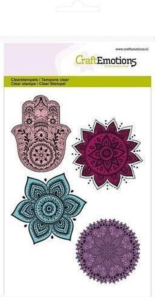 CraftEmotions clearstamps A6 - hand