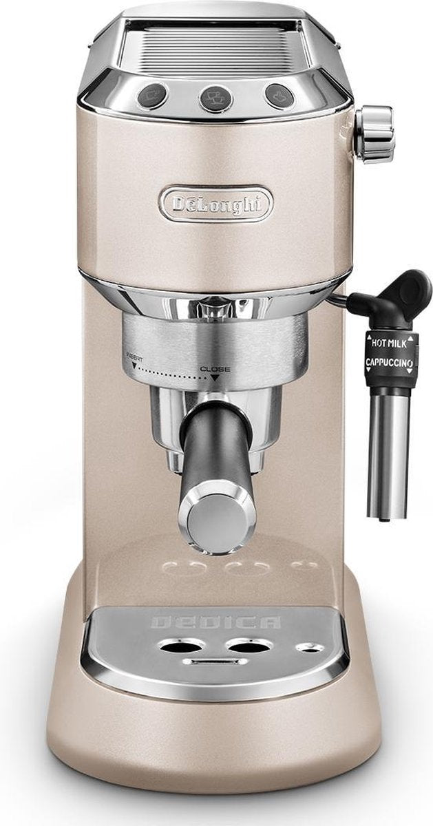 DeLonghi Dedica Metallics Pump Espresso EC785.BG Volledig automatisch Espressomachine 1