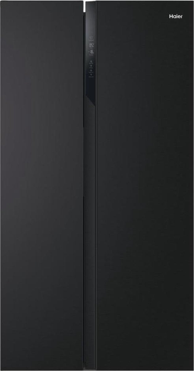 Haier Amerikaanse Koel-vriescombinatie | Model HSR3918ENPB | Vrijstaand | 528 liter | Zwart | NoFrost