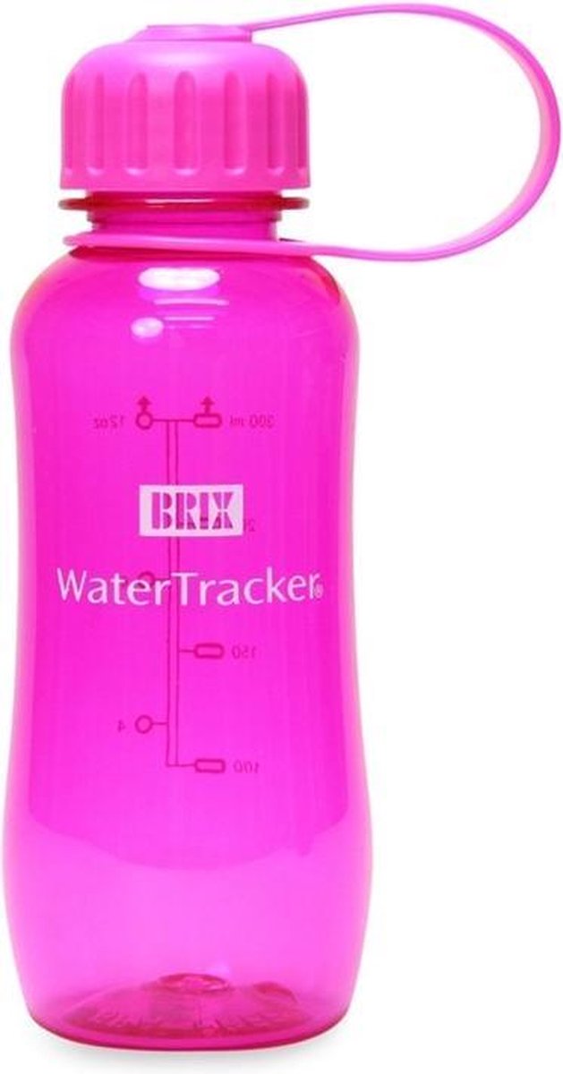 Drinkfles WaterTracker Roze 300 ml