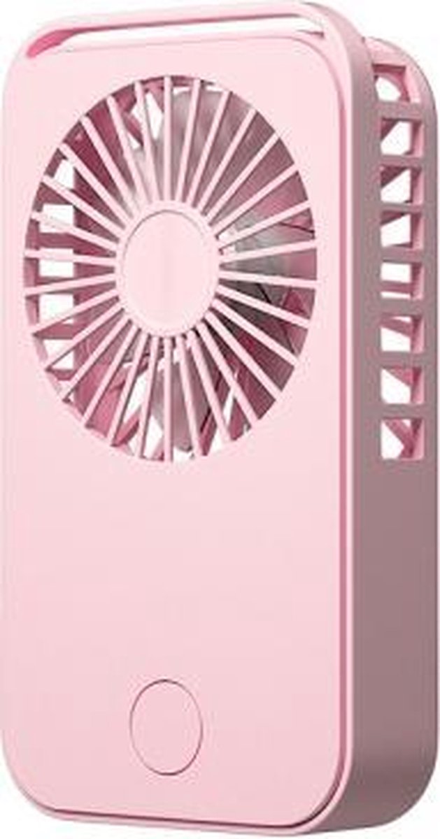 F18 USB Mini zomer USB handheld desktopventilator (roze)