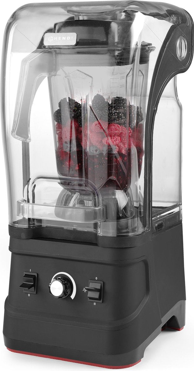 Blender met geluiddempende kap | 230 V / 1680 W | 252x258x(h)547 mm