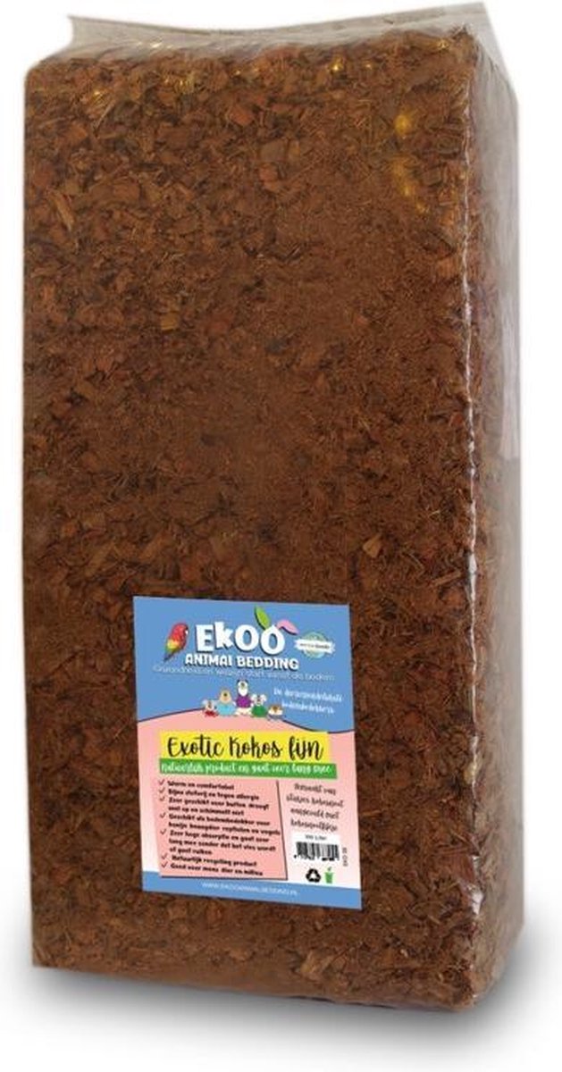 Ekoo Bedding Exotic Kokos Fijn Inhoud - 100 liter
