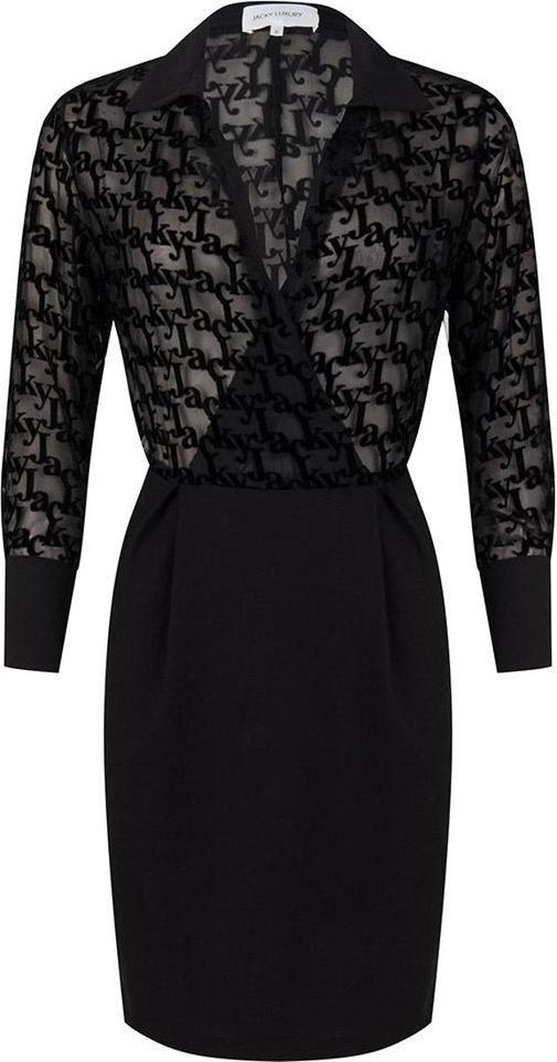 Jacky Luxury Overslag jurk