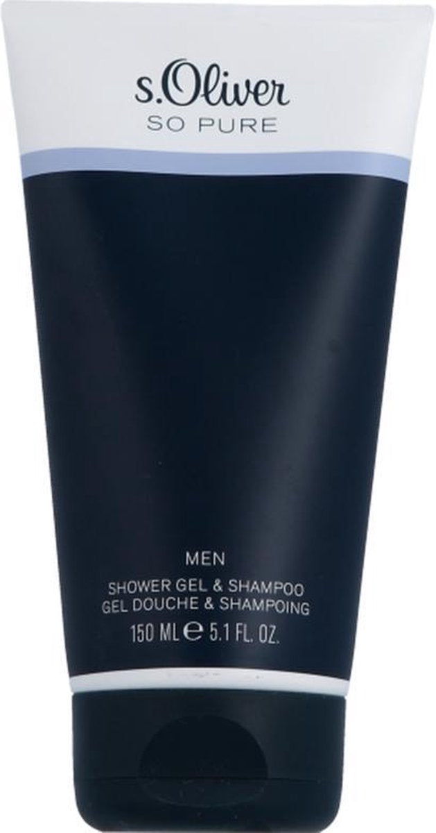 s. Oliver  So Pure Men Showergel & Shampoo Douchegel 150 ml