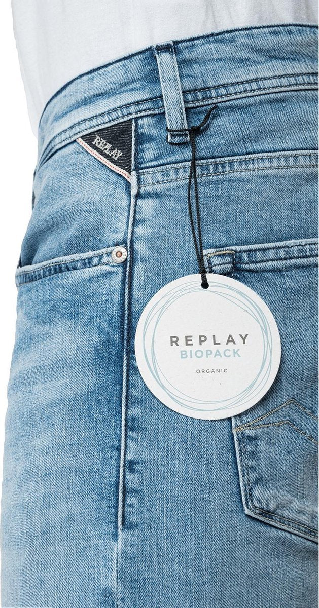 Replay Bermuda Shorts RBJ 901 Bio 573 Stretch Light Blue