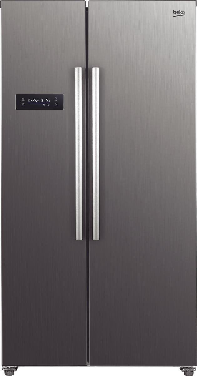 Beko GNO5231XPN - Koel-vriescombinatie - Side By Side - No Frost-  RVS