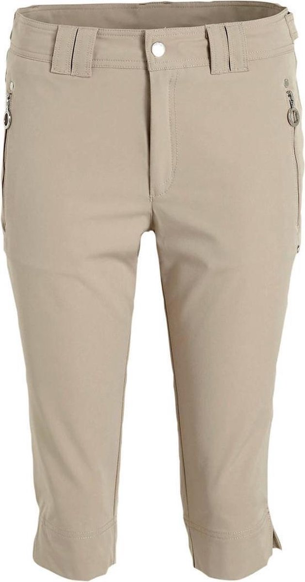 Innala Dames Capri Broek Beige