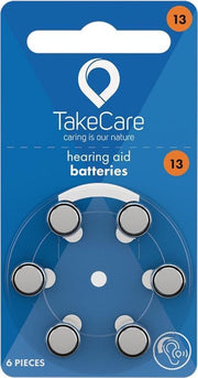 Take Care Hoortoestelbatterijen 13 (60 stuks)