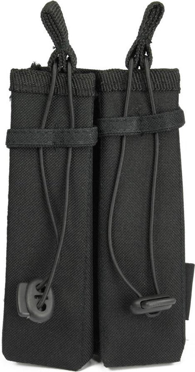 101Inc Molle pouch Sidearm 2 Mag. C zwart