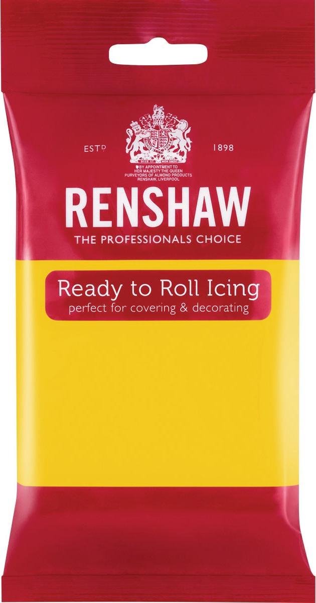 Renshaw Rolfondant Pro - Geel - 250g