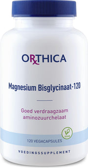 Orthica Magnesium Bisglycinaat-120 (magnesium) - 120 Capsules