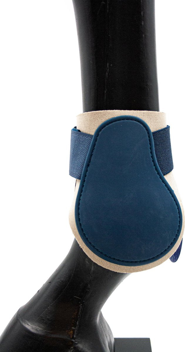 Busse Ruitersport- Strijklappen Jump- Brushing Boots- maat Pony- Blauw- set van 2 st.