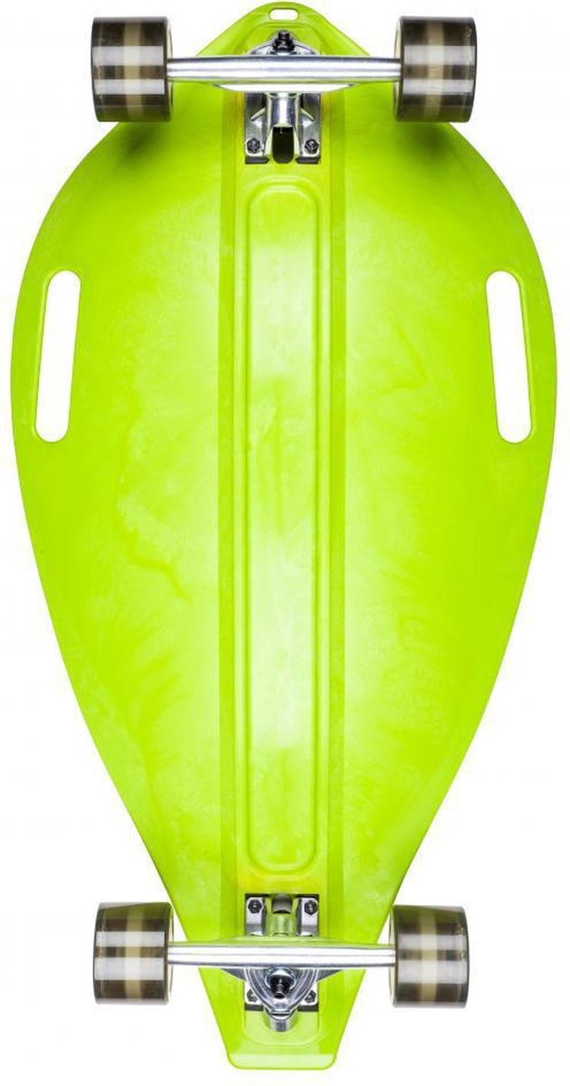 Street Sledge Green Rocket – Skateboard - Longboard - Slee – Groen - 78 x 40 cm
