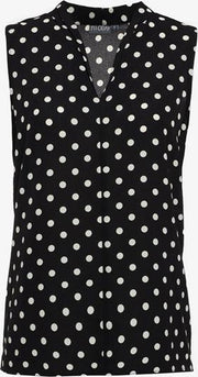 TwoDay dames singlet met stippen - Zwart - Maat L
