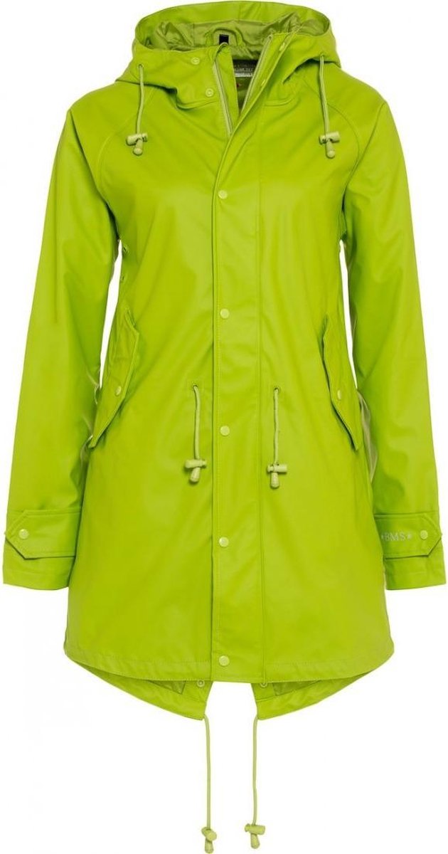 Lime groene dames regenjas / parka HafenCity® van BMS 5XL