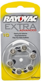 Rayovac Extra Advanced 10 PR70 Hoortoestel Batterij (6 Blister) 50240463