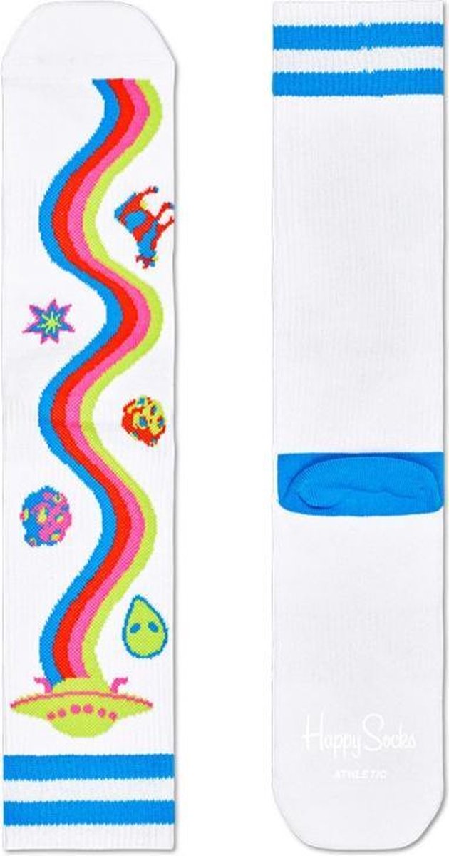 Happy Socks Athletic Rainbow Trip Crew Sock