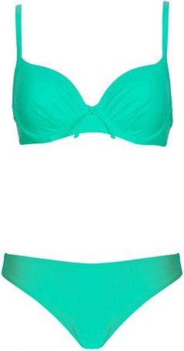 Lingadore Bahama Voorgevormde bh + slip - groen - 42E