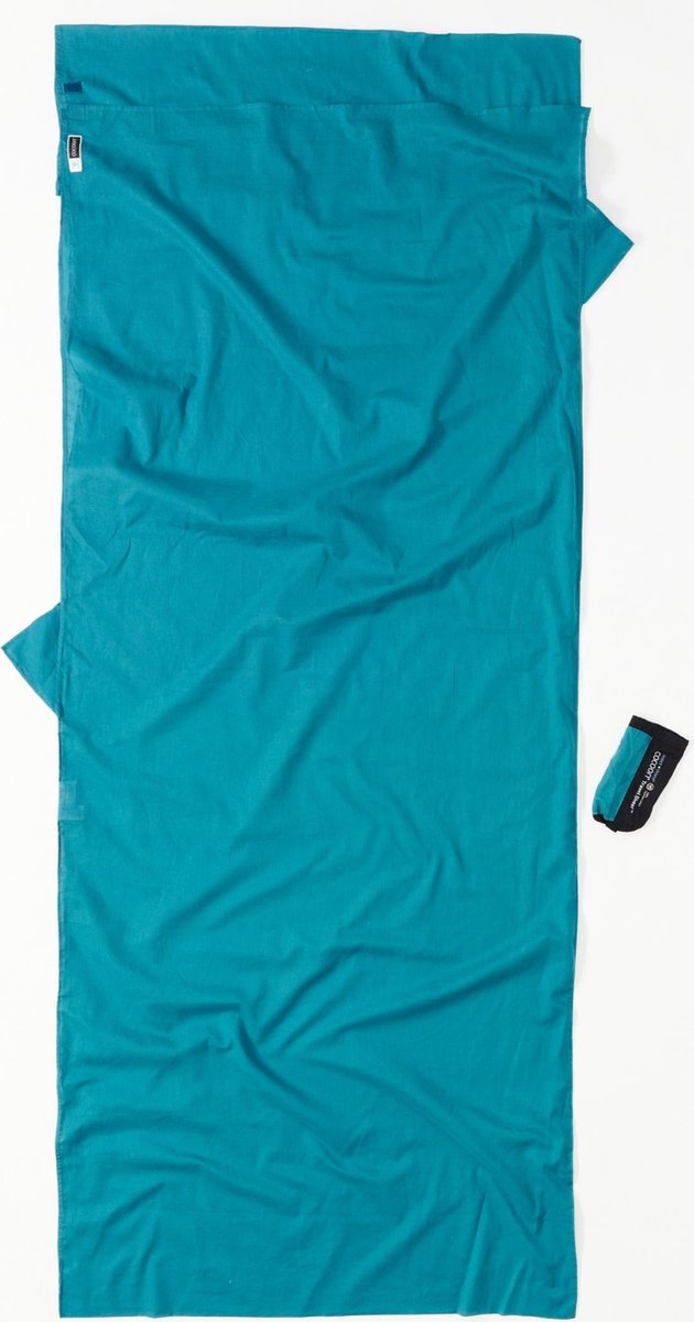 Cocoon Insect Shield TravelSheet Slaapzak Egyptian Cotton blauw
