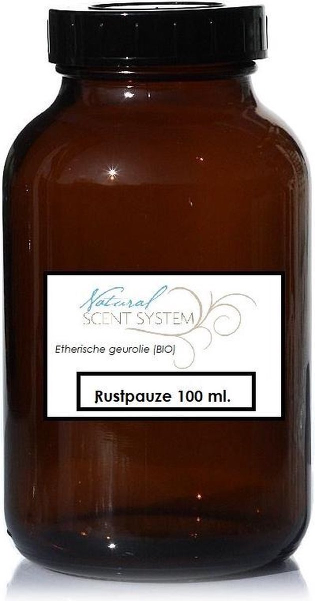 Etherische geurolie melange 100 ml 'Rustpauze'. Rustgevende geur.