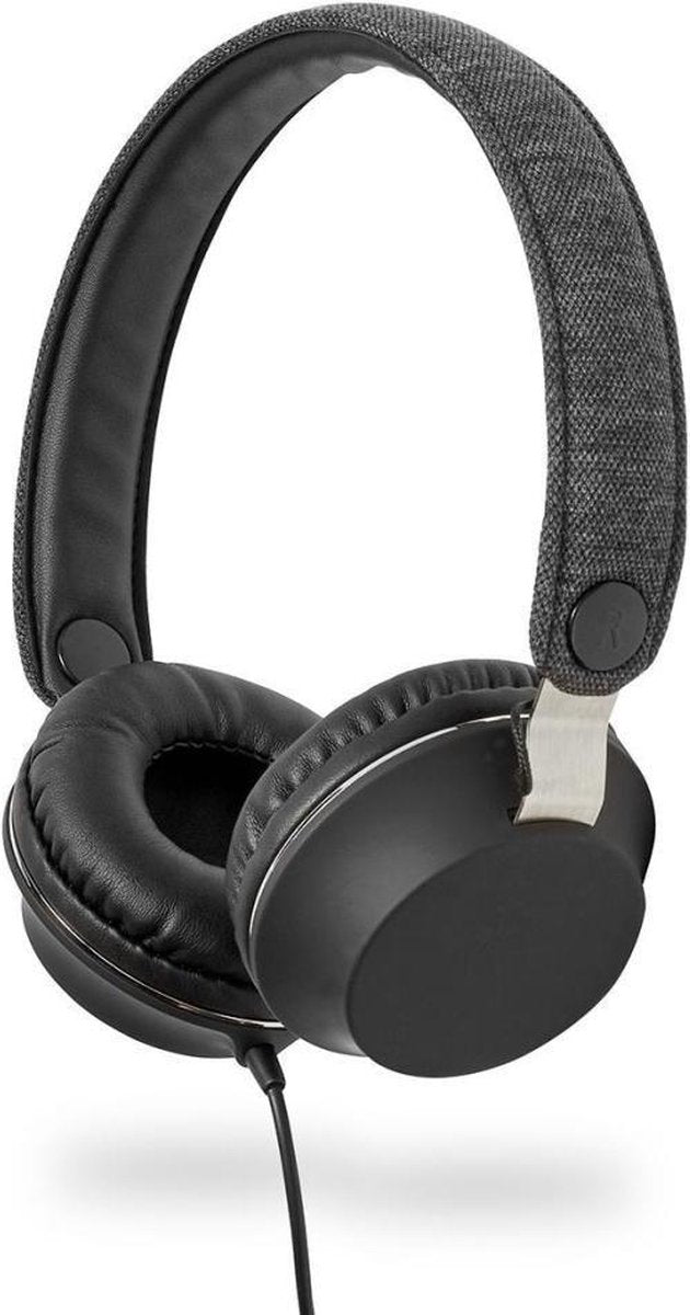 Bedrade Koptelefoon met Geweven Stof Bekleed | On-Ear | Audiokabel 1
