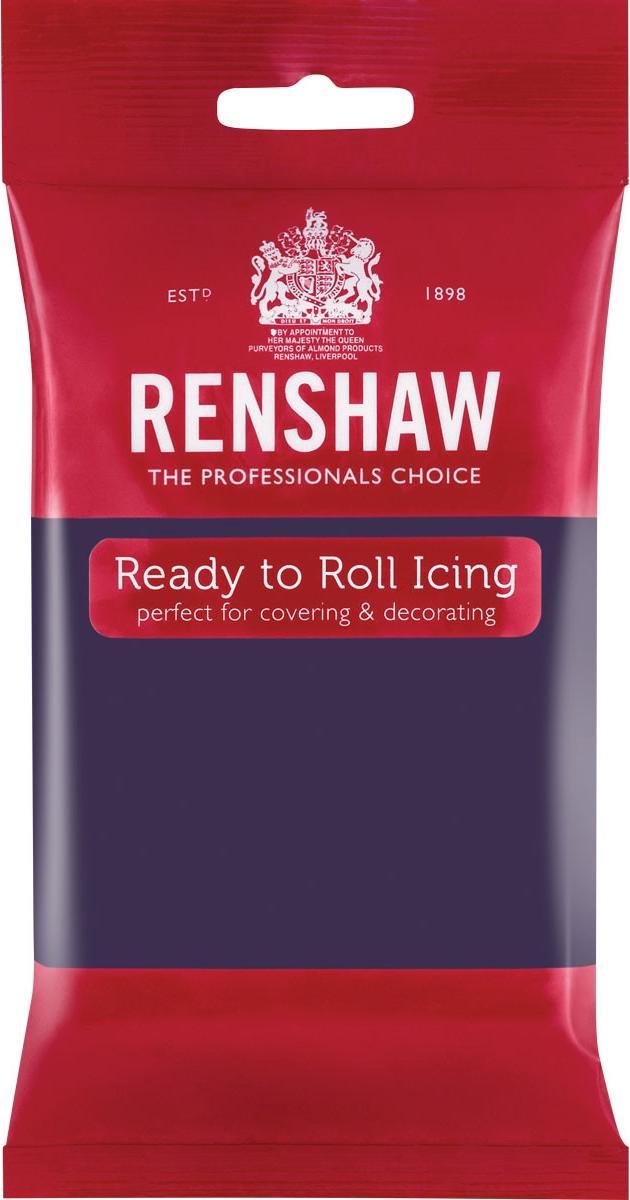Renshaw Rolfondant Pro - Donker Paars - 250g