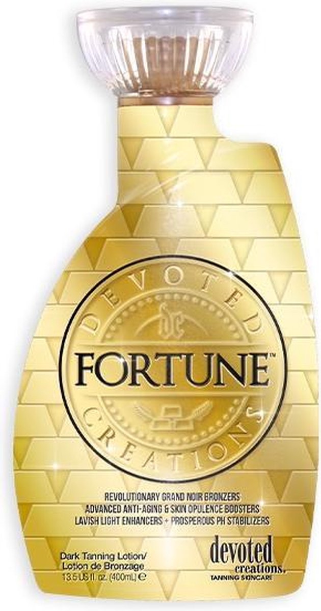 Devoted Creations - Fortune zonnebankcreme - 400ml
