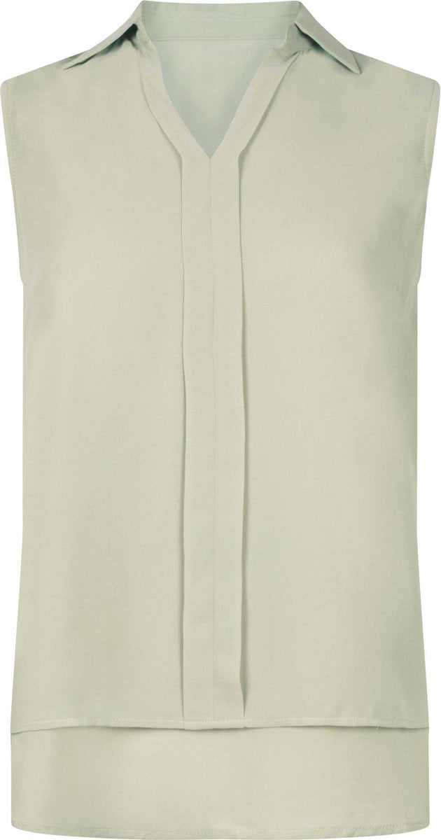 Tramontana | Chiffon Jersey Top | Apricot | Maat XS