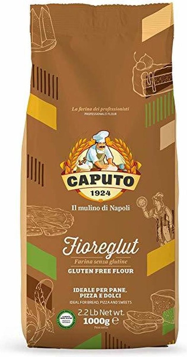 Caputo Fioreglut Glutenvrije Bloem | Vegan | Glutenvrij Bloem voor Brood