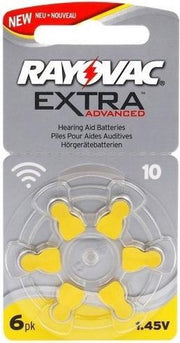 Rayovac Extra Advanced 10 MF Gehoorapparaat batterijen