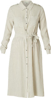 IVY BEAU Nina Jurk - Sand/Black - maat 38