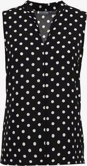 TwoDay dames singlet met stippen - Zwart - Maat M